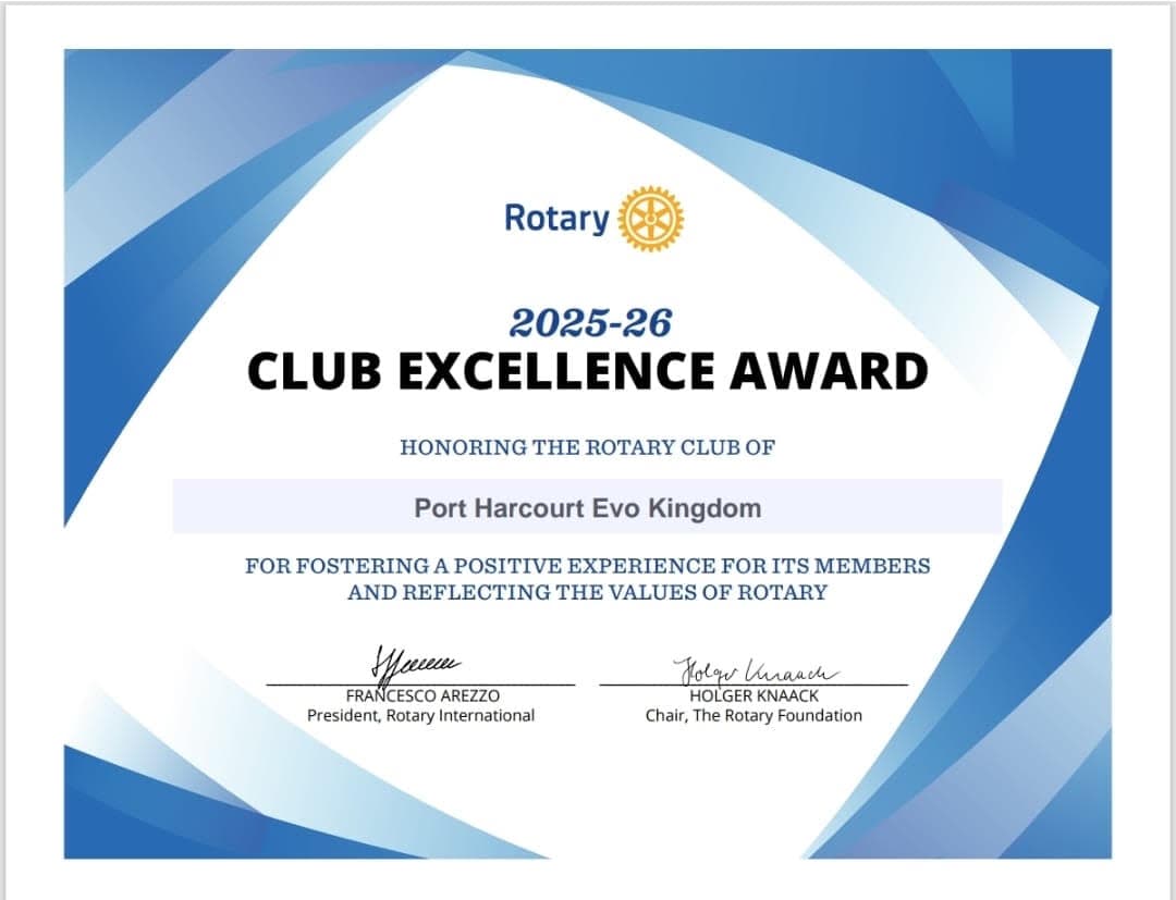 Club Excellence Award
